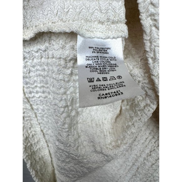 NEW Loft Long Sleeve Blouse‎ size XL White - Picture 4 of 7